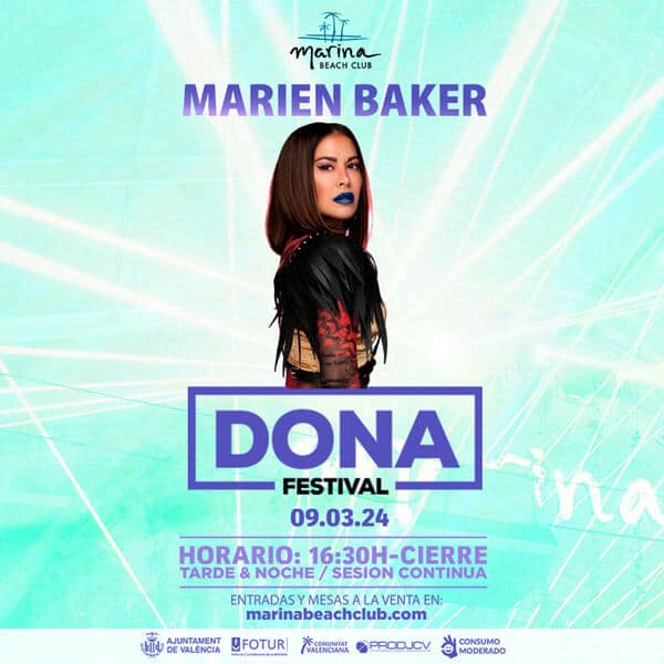 Marien Baker Dona Festival 2024